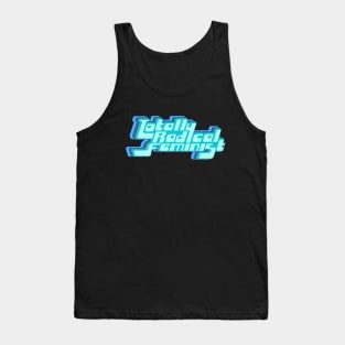 Totally Radical Feminist Retro 80s 70s Tank Top